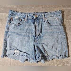 Just Usa Cutoff Distressed Denim Jean Shorts Large